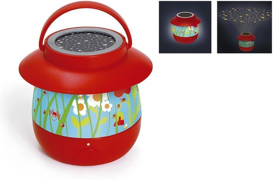 Scratch Nachtlamp Tuin Junior Rood 14 X 12,7 Cm van Scratch