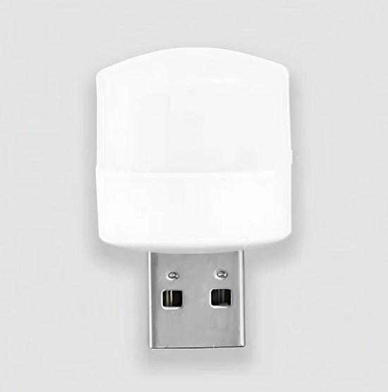 [Set van 12] Kindernachtlampje met stopcontact - USB-zuillamp met warm licht, in het stopcontact te steken van Merkloos