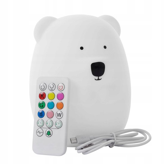SEVERNO Kids - Kinderlamp - LED - Silicium - Afstandsbediening