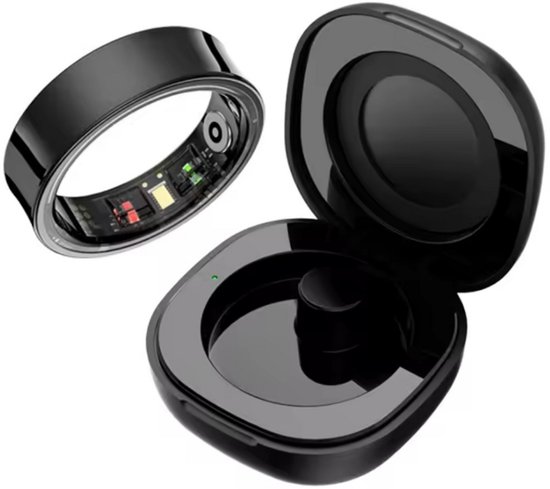 SF Products Smart Ring - Smart Ring Heren - Smart Ring Dames - Waterdicht - Maat 10 - Inclusief Oplaadcase van SF Products