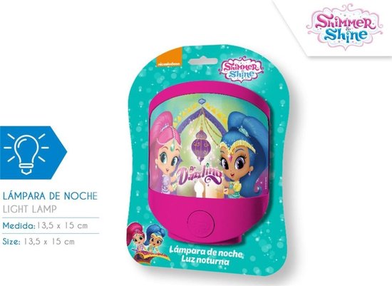 Shimmer and Shine nachtlampje van Philips
