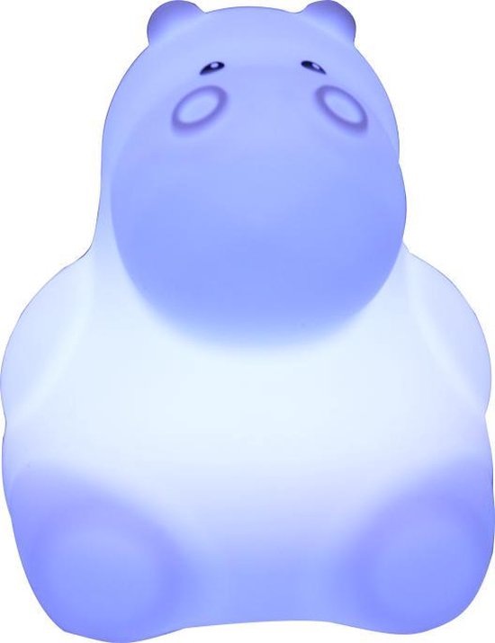 Simply for kids Nachtlamp Nijlpaard | Met oplaadkabel & afstandsbediening van Simply for Kids