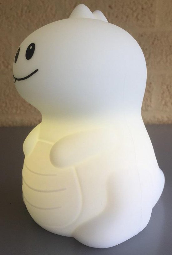 Simply nachtlamp Dino siliconen LED kinderkamer met afstandsbediening.