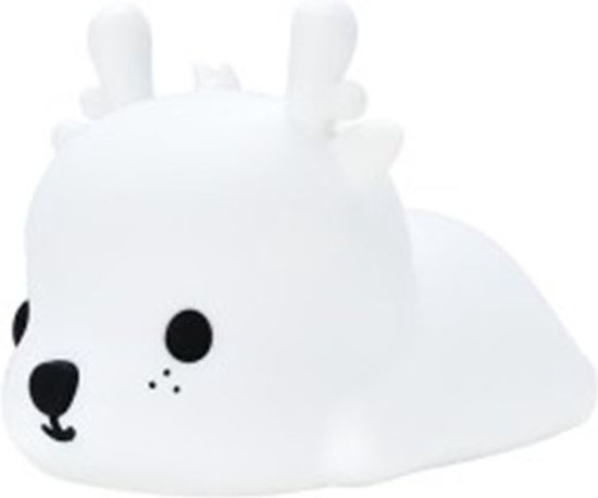 Simply nachtlamp hertje - siliconen kinderlamp multicolor USB. van Merkloos
