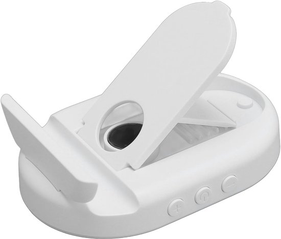 Slaap Geluidsmachine - Kussen Luidspreker - Ontspannend Slapen - Botgeleiding Technologie - 12 x 9 x 3 cm - Wit