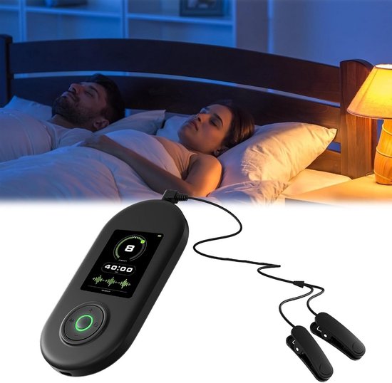 Slaap Hulp Apparaat - Vagus Zenuw Stimulator - Ontspanning Bevorderen - Oorclip Ontwerp - 18.6 x 14.7 x 7.2 cm van Merkloos