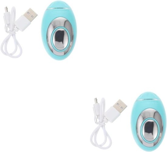 Slaap Instrument - Slaaphulp Apparaat - Ontspanning Bevorderen - Laagfrequente Pulsen - 6 x 8 x 4 cm - Blauw