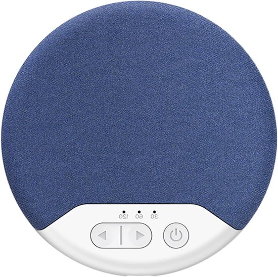 Slaap Luidspreker - Kussen Speaker - Ontspannen Slapen - Witte Ruis - 10x10cm - Wit