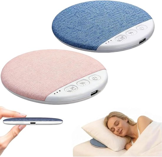 Slaap Luidspreker - Onder Kussen - Ontspannen Slapen - Been Geleidings Technologie - 9.6 cm Diameter - Zwart