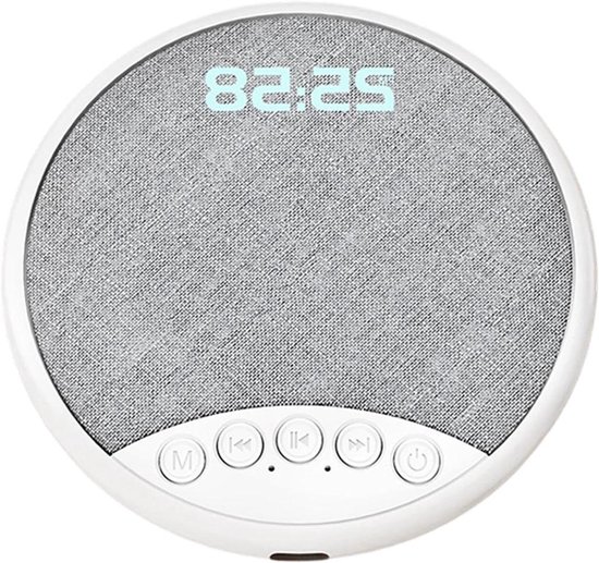 Slaap Speaker - Onder Kussen - Ontspannen Luisteren - Gericht Geluid - 3.8 x 3.8 Inch - Grijs