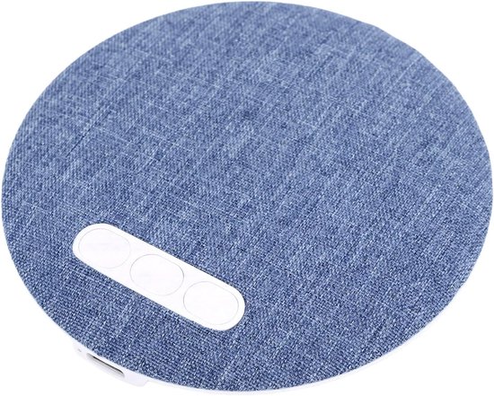 Slaap Speaker - Onder Kussen - Ontspannen Luisteren - Ultra Dun Ontwerp - 9.6 cm Diameter - Zwart van Merkloos