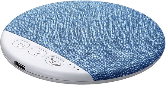 Slaap Speaker - Onder Kussen - Ontspannen Slapen - Stabiele Bluetooth - 96 mm - Blauw van Merkloos