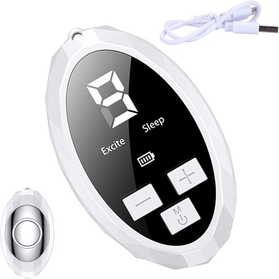Slaapapparaat - Ontspanningsapparaat - Betere Slaap - 9 Snelheden - Compact Formaat - Wit