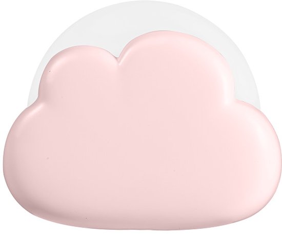 Slaapkamer wolken nachtlicht - schattig kinderbed koplamp - kinderen draagbare USB oplaadbare LED-batterij - kamer decoratie - Kawai verjaardagscadeau -9.4*7.8*3.6cm-Roze van DEGENKE