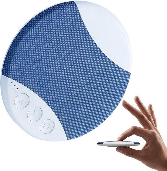 Slaapkussen Luidspreker - Draadloze Geluidsmachine - Diepe Slaap - Ultradun Ontwerp - 10 x 2 x 10 cm - Wit van Merkloos