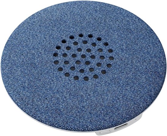 Slaapkussen Luidspreker - Mini Muziekspeler - Ontspanning Audio - Met Timer Instelling - 96 x 96 x 11 cm - Blauw