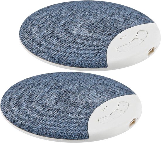 Slaapkussen Luidspreker - Onder kussen speaker - Rustig Slapen - Geleidingsgeluidstechnologie - 96 x 96 x 11 cm - Wit