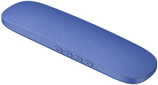 Slaapkussenluidspreker met beengeleiding, ultradunne niet-in-ear kussenluidspreker, ondersteunt Bluetooth en TF-kaartweergave, draagbare nachtkastluidspreker, geschikt voor zijslapers, op reis en voor witte ruis (blauw). van Merkloos