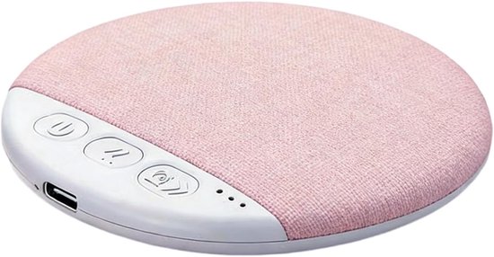 Slaapkussenspeakers - Onderkussenluidsprekers - Rustige nachten - Botgeleidingstechnologie - 23 x 116 x 23 mm - Roze