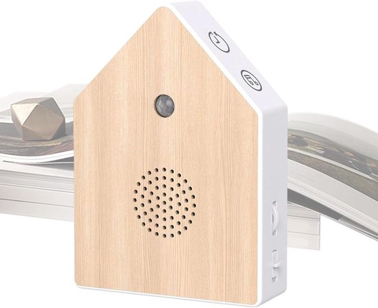 Slaapmachine Geluidsmachine - Slaapapparaat Geluidsbox - Ontspanning Thuis - Bewegingssensor - 16 x 14 x 1 cm - Wit