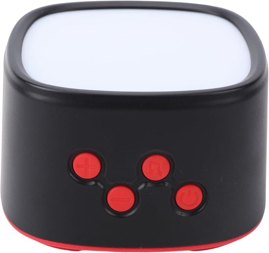 Slaapmachine - Witte Ruis Apparaat - Betere Slaap - 8 Natuurgeluiden - 1500 mAh Batterij - Zwart