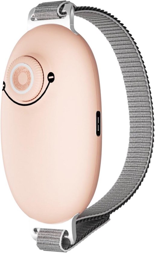 Slaapmonitor - Draagbaar Slaap- en Ontspanningsapparaat – Slaapmiddel - Microcurrent Anti-Stress Handheld – Met 5 Modi, Timer & Type-C Opladen – roze van Flowioneel