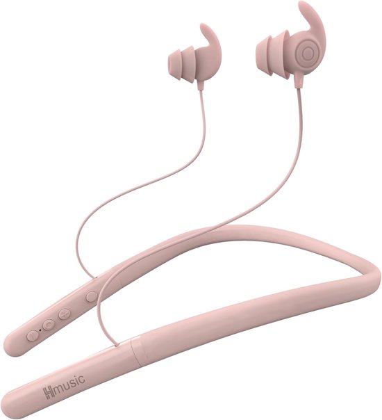 Slaapoortelefoons - Nekband Hoofdtelefoon - Stil Slapen - Dunne Oordopjes - 12 Uur Batterij - Zwart
