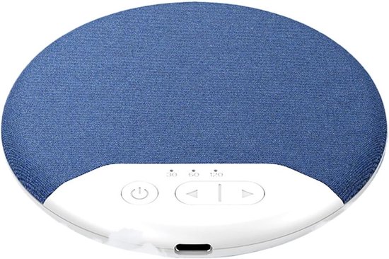 Slaapspeaker onder kussen - Kussenspreker Slaaphulp - Rustig slapen - Zachte aanrakingstechnologie - 2.5 x 12.5 x 2.5 cm - Blauw