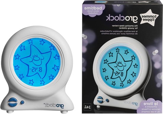 Slaaptrainer Klok - Kinderwekker - Slaaproutine Leren - Digitaal Display - Nee - Wit