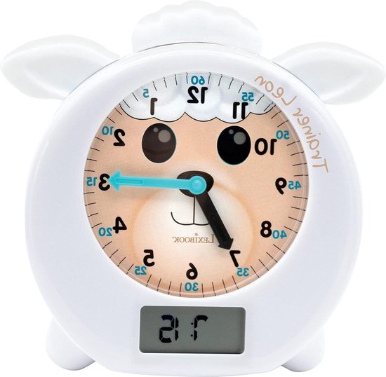 Slaaptrainer Leon Nachtlamp Schemeringssimulator Verhalenverteller Netadapter (Meegeleverd) Wit Slaaptrainer van Alecto