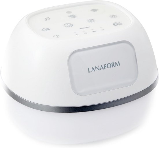 Slaaptrainer met Wit Geluid, Ademhalingsoefeningen en Nachtlamp | Hulp bij Inslapen van Merkloos