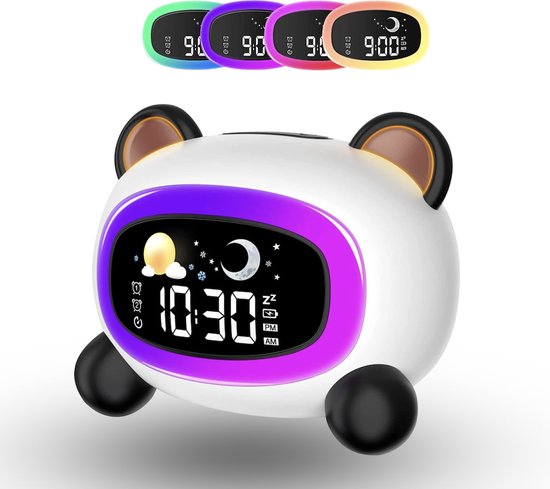 Slaaptrainer Panda - Slaapwekker - Nachtlampje - Slaaptrainers - Nachtlampje voor kinderen van Merkloos