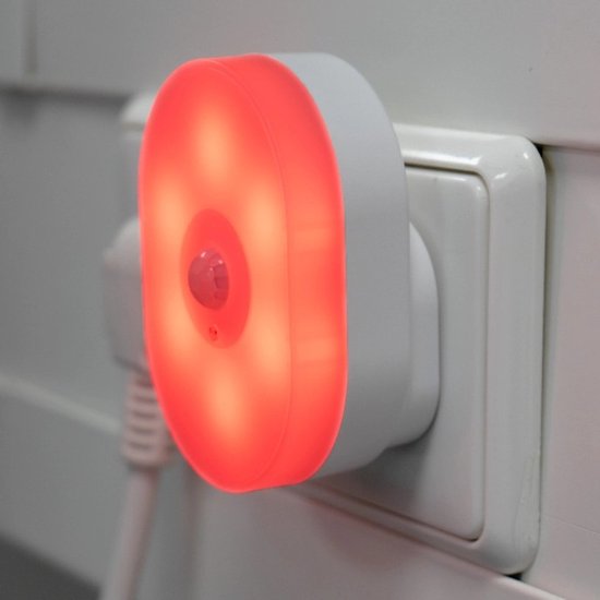 Slimme nachtlamp op wifi - Bewegingsdetectie - 120 graden detectiehoek - Smart nachtlampje - Sfeervolle RGB verlichting van Merkloos