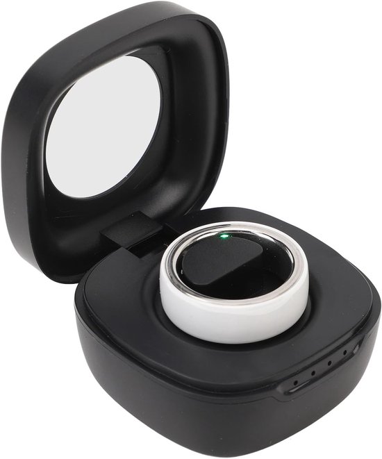 Slimme Ring - Fitness Tracker - Gezondheid Monitoren - Geavanceerde Slaapanalyse - 3-5 Dagen Batterij - Wit