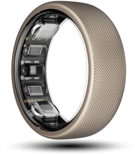Slimme Ring met Slapen Bewaking en Hartslagmeter - 10 ATM Waterdicht, Ultralichte Fitness Tracker