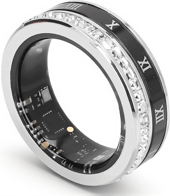 Slimme Ringen - Fitness Tracker Ring - Dagelijkse Activiteiten - IP68 Waterdicht - Niet gespecificeerd - Zilver