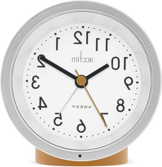 Slimme Wekker - Nachtklokje - Wakker Worden - Smartlite Verlichting - 10 cm Hoog - Dijon Geel
