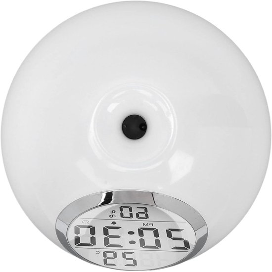 Slimme Wekker - Nachtlamp - Rustig Wakker Worden - Simuleert Zonsopgang - 7.9 x 5.1 cm - Wit van Merkloos