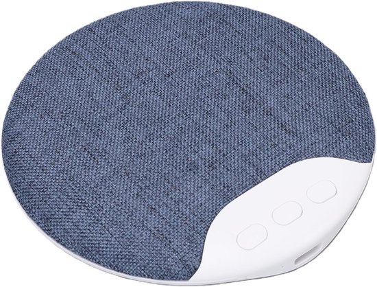 SnelShoppen - Onderkussenluidspreker, Mini Draagbare Bluetooth Kussenluidspreker met Witte Ruistimer, Draadloze Slaaphulphoofdtelefoon voor Volwassene