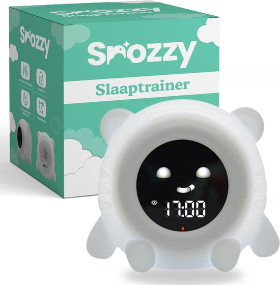 Snozzy® - Slaaptrainer Kinderen – Kinderwekker – Slaapwekker – Nachtlampje kinderen van Snozzy