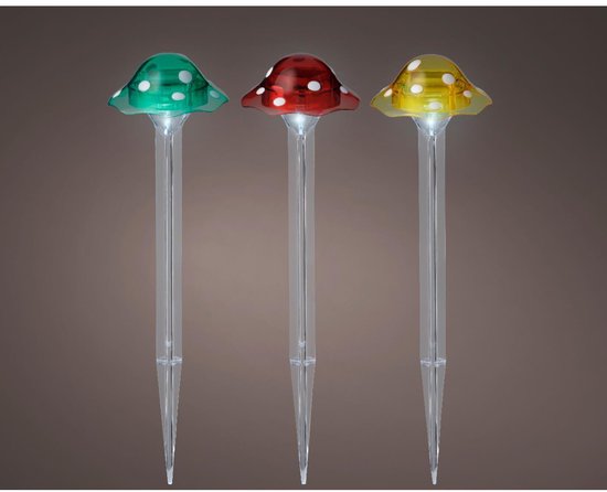 Solar Lamp Paddestoel H33.5cm.