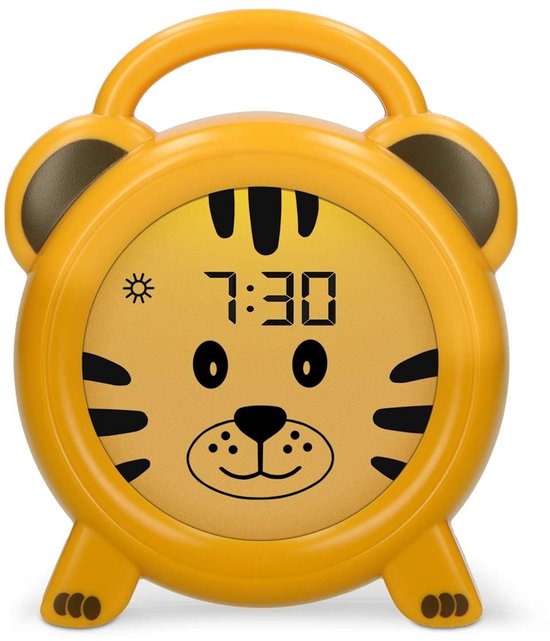 Solidchoice - Kinderwekker met Nachtlamp en Alarmfunctie