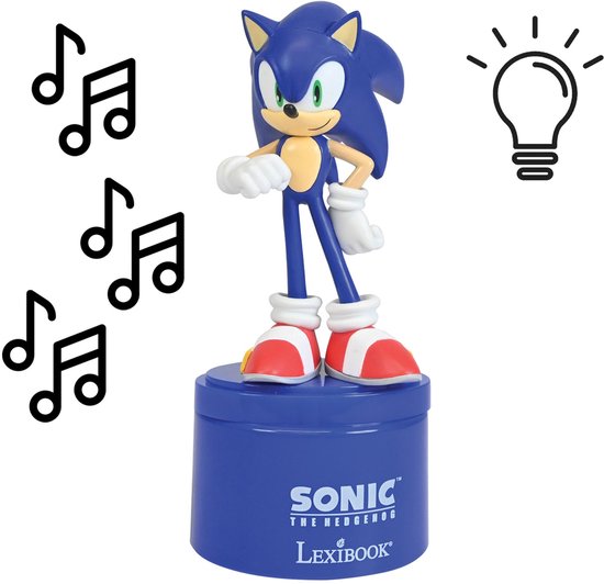 Sonic nachtlampje bluetooth speaker van Merkloos