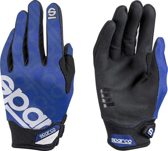 Sparco MECA-3 Handschoenen - Blauw - Maat L van Sparco