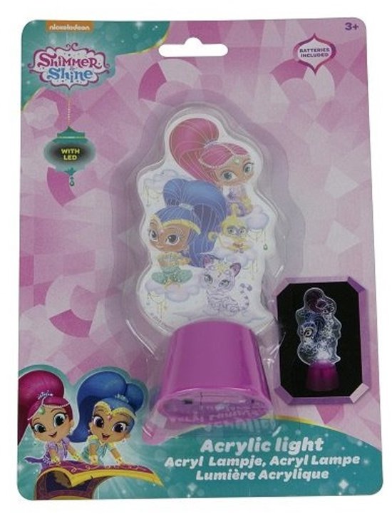 Spin Master Acryllampje Shimmer En Shine 13 Cm Roze van Spin Master