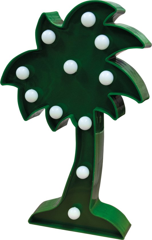 St. Helens Home and Gardens Palmboom LED staand licht van Merkloos