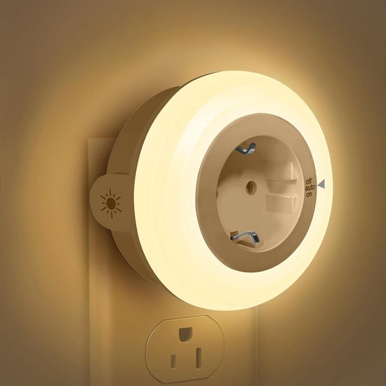 Stekkerlamp Dimbaar voor Binnen - Stopcontactlamp - Stekkerspots - Praktisch