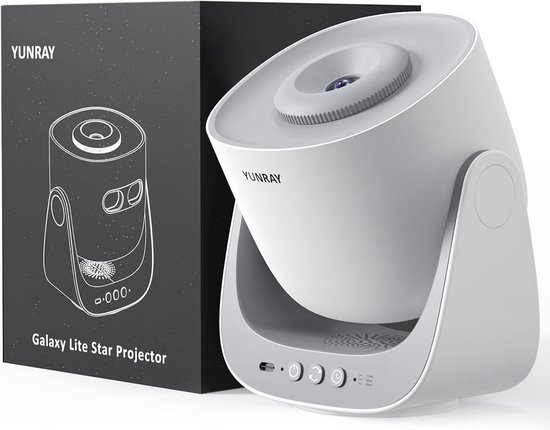 Sterrenhemel Projector Galaxy voor Slaapkamer - Realistische Nachtlamp met Batterij