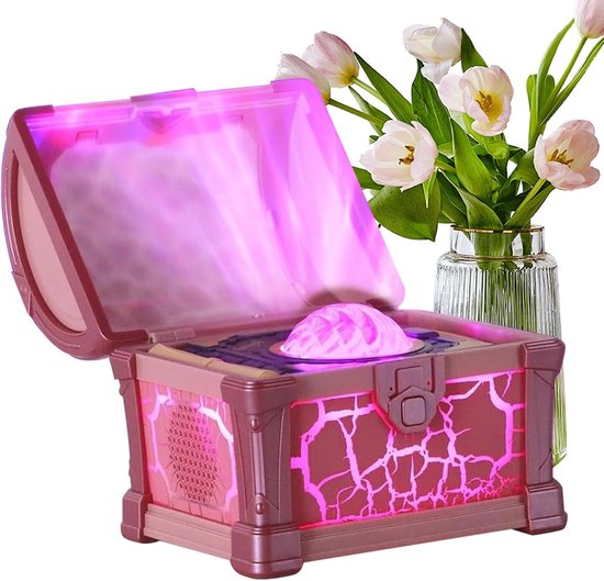 Sterrenhemel Projector - Nachtlamp - Decoratie Kamer - Dimbare Lamp - 12 cm Hoog - Roze