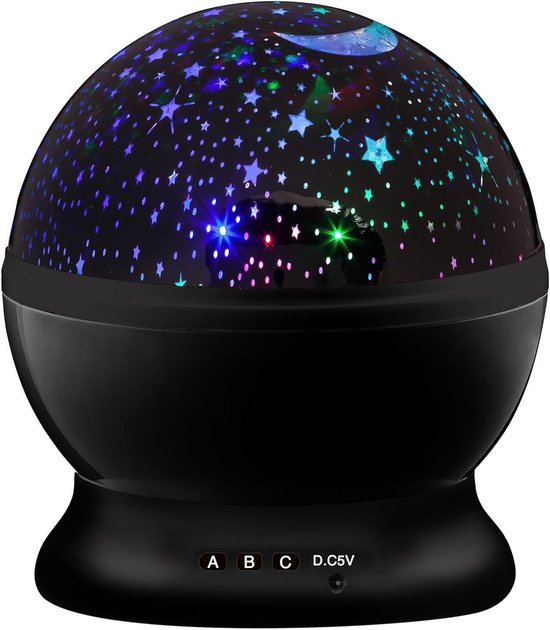Sterrenhemel Projector Nachtlampje voor Kinderen - Universe Projectie Slaaplamp van Merkloos
